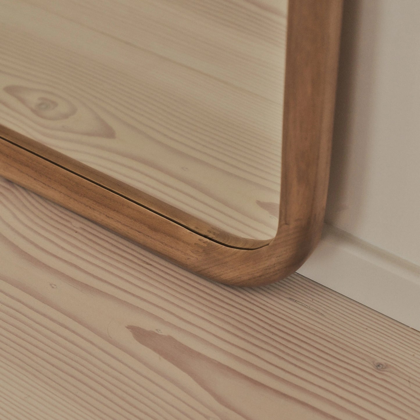 Amora Arched Full-Length Mirror - Natural Paulownia Wood Frame - 190 x 100 cm Spiegel Weltt