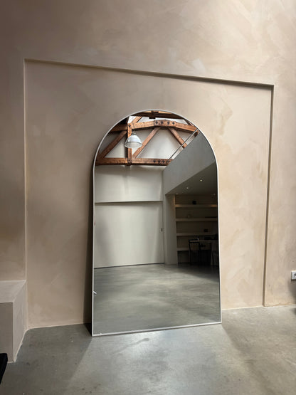 Moon Giant Mirror | Contemporary Design 200 cm x 120 cm - White Mirrorum