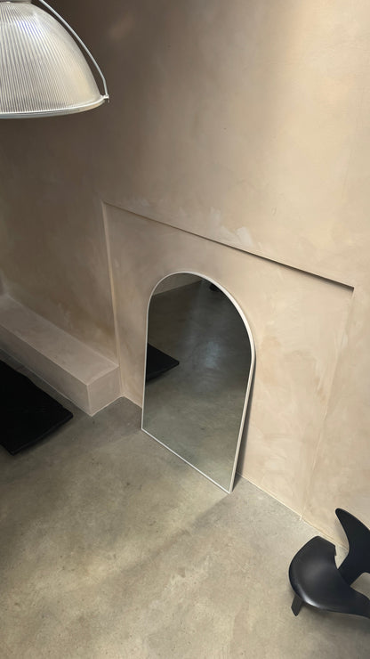 Moon Giant Mirror | Contemporary Design 200 cm x 120 cm - White Mirrorum