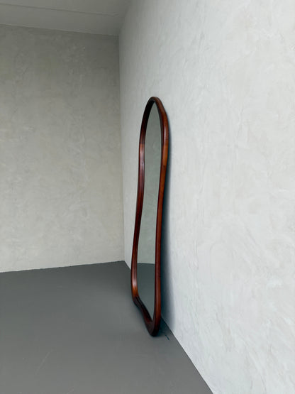 Mira Walnut Organic Wood Floor Mirror – 200 x 100 cm Mirrorum