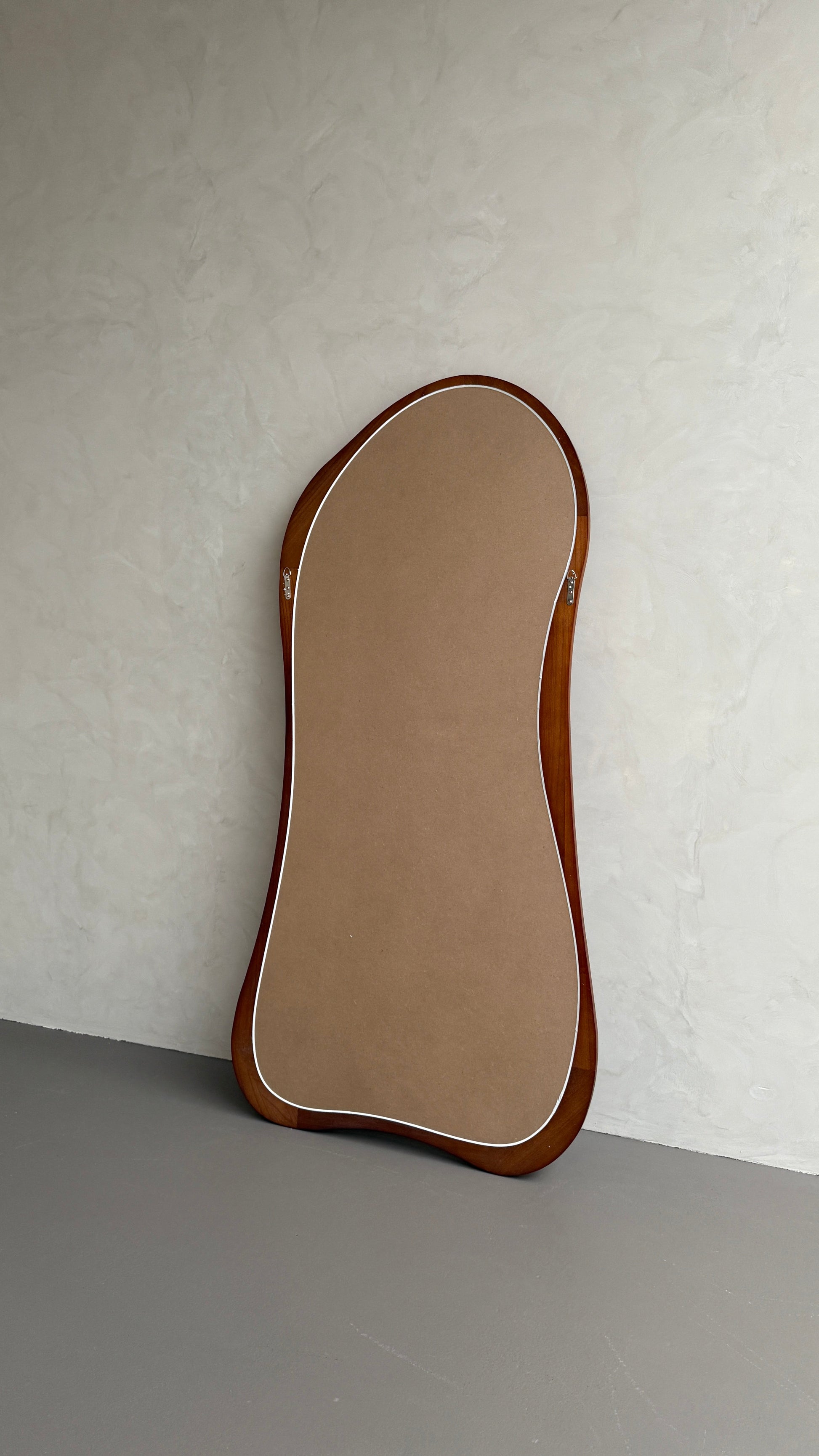 Mira Walnut Organic Wood Floor Mirror – 200 x 100 cm Mirrorum