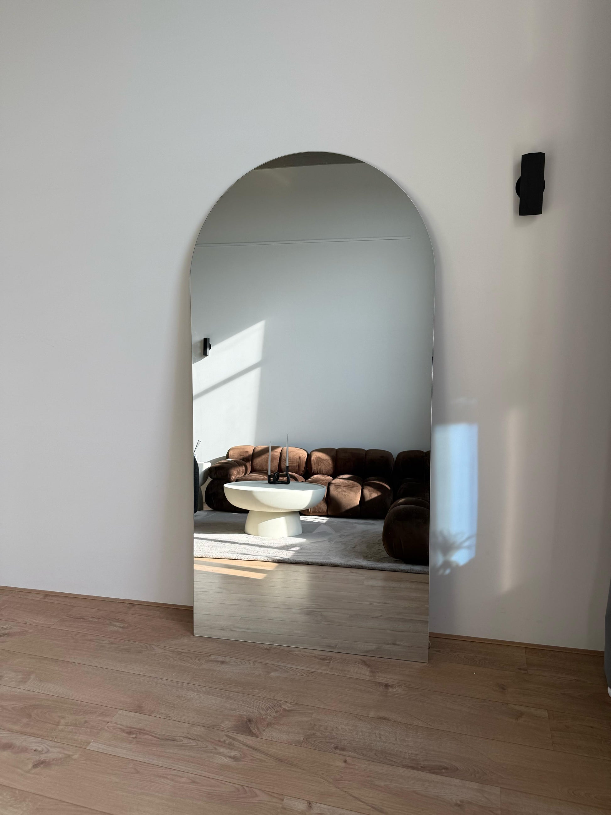 Moon Loft Mirror - Sophisticated Frameless Design - 200cm x 100cm Mirrorum